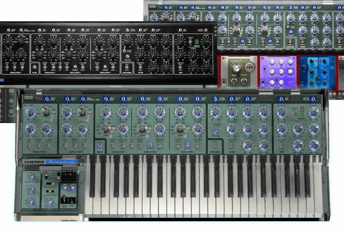 Interface du plugin Cherry Audio Pentaphonic